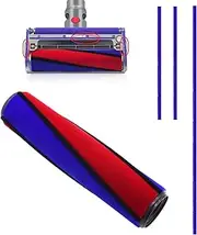 Soft Roller Brush Plush Strips Set for Dyson V6 V7 V8 V10 V11 Vacuum Cleaner Replacement Accessories Spare Parts
