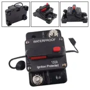 100A Manual Reset Circuit Breaker Holder for DC For Solar Power Applications