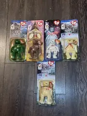SUPER RARE ~ RONALD MCDONALD WORLD COLLECTION TY BEANIE BABY SET OF 4 PLUS 1!