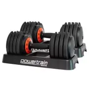 NNEDPE Powertrain GEN2 Pro Adjustable Dumbbell Set - 50kg