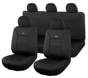 Sharkskin Seat Covers For Mitsubishi Triton MQ-MR Series Dual Cab 01/2015-2023