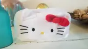 Hello Kitty Plush Purse Makeup Pencil Pouch Multi Use Unisex Girls Womens Teens