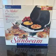 Vintage 1993 Sunbeam Oster Two Mini Pie Maker Model 4805 New In Box