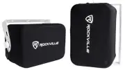 2) Rockville RWBC65S Neoprene Covers For Select 6.5" Outdoor/Patio/Boat Speakers
