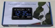 Digital Clock with Date and Day of Week - Large Calendar Clock for Seniors NEW