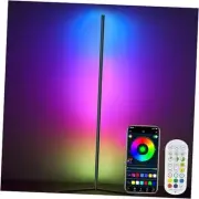 RGBIC Floor Lamp, LED Corner Lamp Works Smart APP, Smart Modern Floor Lamp