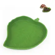 Nevenka Reptile Food Water Bowl Plate Dish Suitable for Turtle to Drink and Eat-Tree