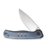 WE Knife Seer Frame Lock 20015-2 Knife CPM 20CV Blue Titanium 1/610