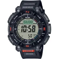 在飛比找PChome24h購物優惠-CASIO PRO TREK 環保太陽能三重感應登山錶/PR