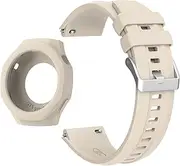 Silicone Strap For Huawei Watch GT5 Pro 46mm Smart Watch Band Protective Case Shell
