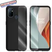 Anti-Scratch Screen Protector + TPU Case for Metro by T-Mobile OnePlus Nord N100