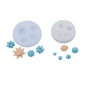 Flower Shaped Silicone Mold for Cake Chocolate Making Beautiful Desserts Fondant