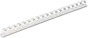Fellowes Plastic Binding Combs, 90 Sheet Capacity, 1/2 Inch, White, 100 per Pack