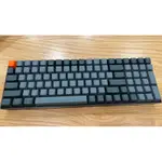 九成新 KEYCHRON K4無線 機械式 鍵盤 藍芽 紅軸 白光 GATERON 文書 商務 行政 打字