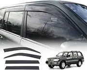OAD4X4 Weathershields Compatible with Toyota Land Cruiser 100/105 LC100/105 Series 1998-2007, Injection Weather Shields Window Visors Wind Deflectors Sun Rain Guard 4PCS Set