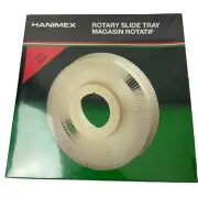 Hanimex Rotary No Spill Slide Tray NIB Holds 100 2x2 Slides