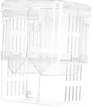 Box Transparent Fish Breeding Box with Airflow Design Compact Aquarium Isolation Incubator for Shrimp Betta Durable Hatchery for Optimal Breeding Conditions