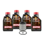 4L Motul 8100 X-CLEAN + 5W30 Wix XP Filter Motor Oil Change Kit API SN/CF