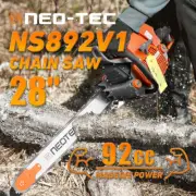 92cc Chainsaw Gas Power with 28'' Guide Bar Chain Compatible with MS660 066 G660