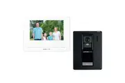 Aiphone 7" LCD Wireless Home Office Door Intercom Security Kit w Video Recording