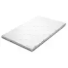 Gel Memory Foam Mattress Topper - Double Size, Bamboo Cover, 5cm Thickness