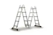 Bullet 5.8m Ladder Multipurpose Aluminium Extension Portable Folding Adjustable Step