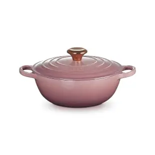 【Le Creuset】典藏琺瑯鑄鐵鍋媽咪鍋24cm(多色可選)