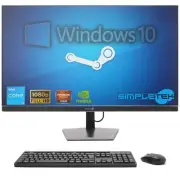 Aio All IN One I3 27 " Windows 10 PC 16gb 240gb Gpu Gt730 Editing Gaming