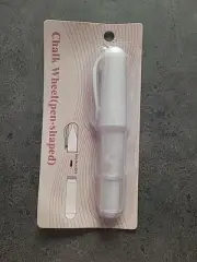 Tailor's Chalk Pen for Sewing Easy to Use and Wipe Off White Color & 2 Refills