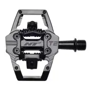 HT Components T2 Enduro Race Pedals, Dual Sided Clipless, Stealth Black