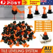 50-300x Tile Leveling System Clip Levelling Spacer Tiling Tool Floor Wall Wrench
