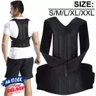 Back Support Shoulder Adjustable Therapy Posture Corrector Brace Belt Spine