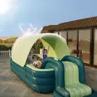Children's Automatic Inflatable Swimming Pool with Slide