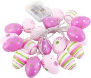 NJN Easter Eggs String Lights Battery Operated 10 ft 20 LED Fairy Color 4