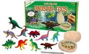 Lets Dig Out Dinosaur Figures Eggs 10 Pack Set
