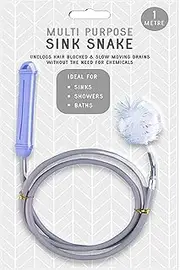 Drain Unblocker, Flexible Plumbing Sink Snake, Drain Cleaner, Sink Snake Wire, Drain Opener, Clog Remover, Pipe Hose Cleaner, Reusable Drain Cleaner for Sewer, Kitchen, Sink Bathroom