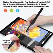Stylus Pen For Microsoft Surface Pro 3/4/5/6/7 Go Book Studio Laptop Pen - Black