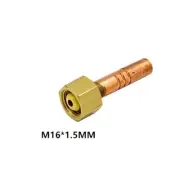 Newest Protable Power/gas Connector Cable Connector Torch Brass Material