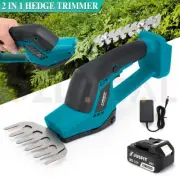 2in1 Cordless Grass/hedge Trimmer Grass Shears Cutter Garden Tool For Makita 18V