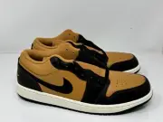 Nike Air Jordan 1 Low SE Flax Baroque Brown HQ3603-201 Men's Size 10.5 NOLID
