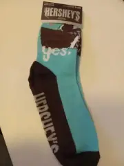 HERSHEY'S CHOCOLATE BAR KIDS SOCKS SIZE 9-3.5