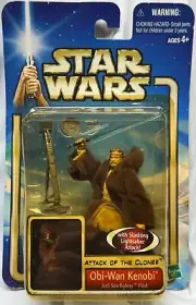 2002 Star Wars - Attack Of the Clones OBI WAN KENOBI - HASBRO
