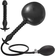 Inflatable Anal Plug Butt Dildo Plug Expansion Training Kit Stimulation Anal Pump Expander Expandable Balloon XXXL Big Large Male Female Prostate G-spot Sex Toy