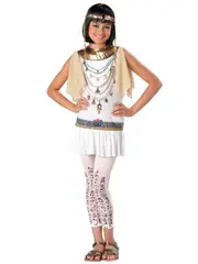 Cleo Cutie Cleopatra Egyptian Queen Goddess Tween Girls Costume