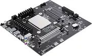 MINIS FORUM BD795m Motherboard, AMD Ryzen 9 7945HX 16-Core CPU up to 5.4GHz, AMD Radeon 610M, Barebone with 2×DDR5/2×M.2 2280 PCIe4.0 SSD/SATA3.0 * 2, HDMI/DP/USB-C /2.5G RJ45