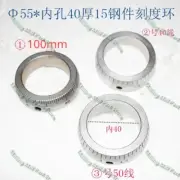 1pc 40/50/100mm Drilling Milling Machine Hand Wheel Scale Ring OD 55 X 40 X15