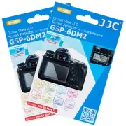 JJC 2PCS 0.01" Optical Glass Screen Film Protector for CANON EOS 6D Mark II 6DM2