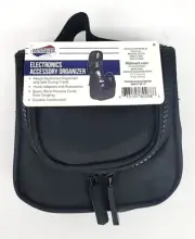 American Tourister Electronics Accessory Organizer Tech Travel Case Black