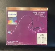 Philips 6.6' Smart Plug-in Color Tunable White Wi-Fi Wiz Connect Light Strip