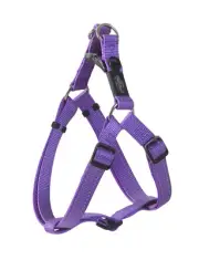 Rogz Classic Step-In Reflective Dog Harness Purple Large